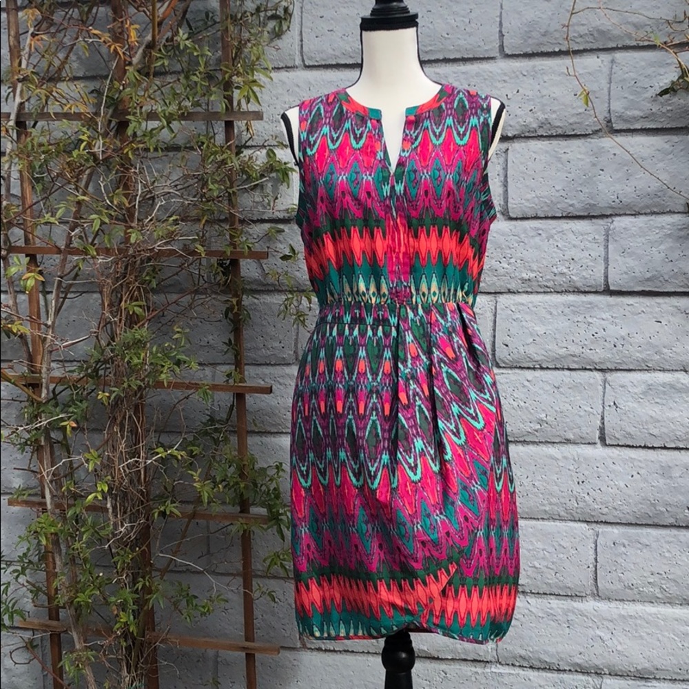 Bright Print Dress